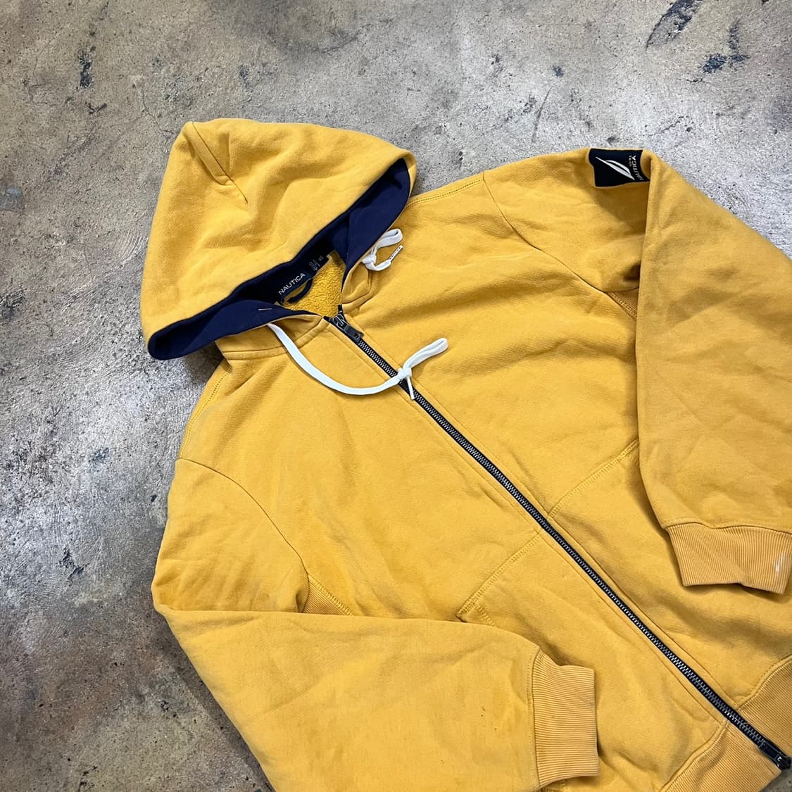 [정품/XS] 노티카 옐로우 후드집업 b14 상품이미지1