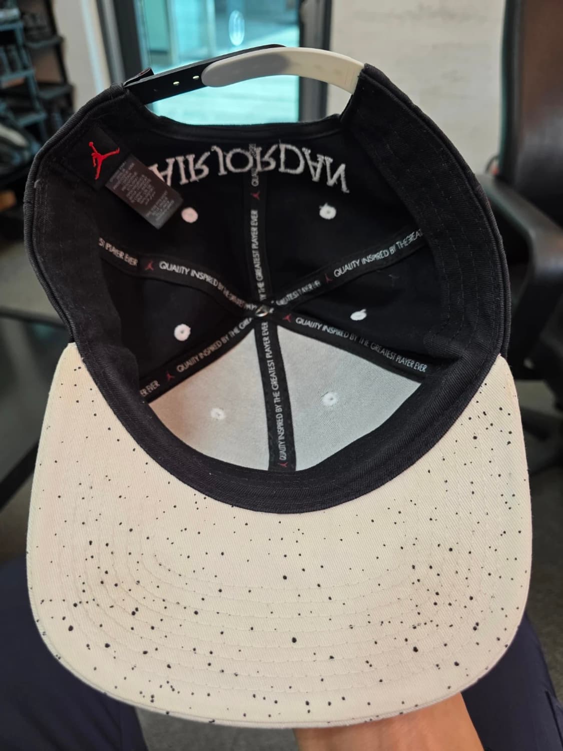 나이키 조던 프로 점프맨 클래식 시멘트 스냅백 상품이미지7