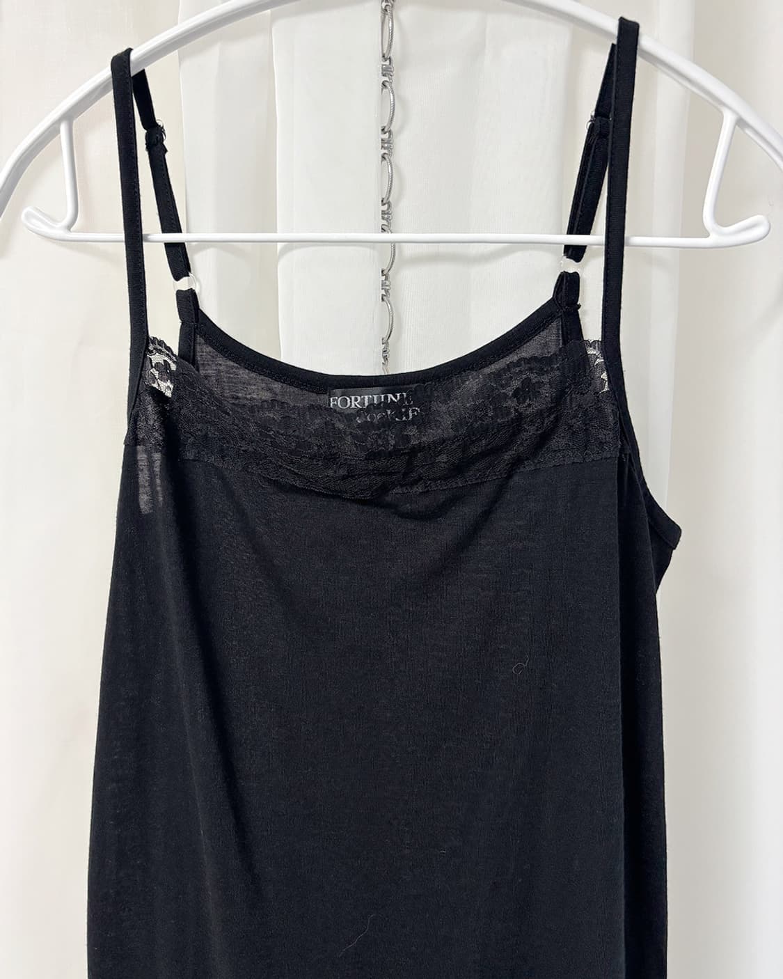 FORTUNE CooKIES 밑단 배색 레이어드 슬리브리스 상품이미지3