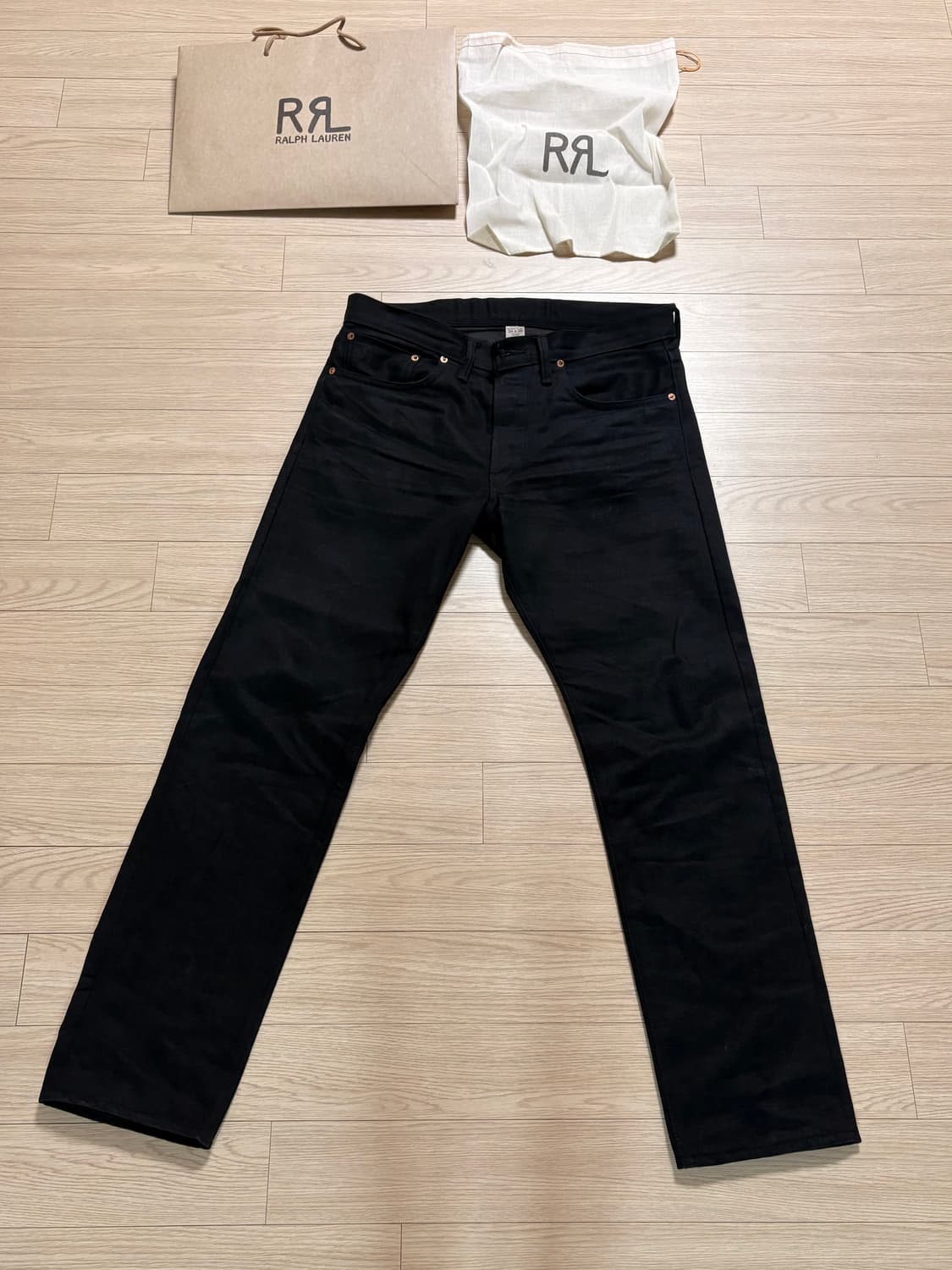rrl 블랙온블랙 슬림핏  상품이미지1