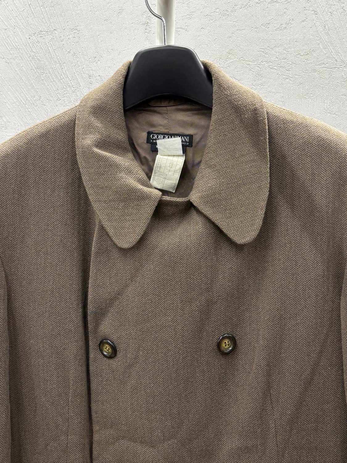 Giorgi Armani 조르지오 아르마니 브라운 코트 상품이미지3