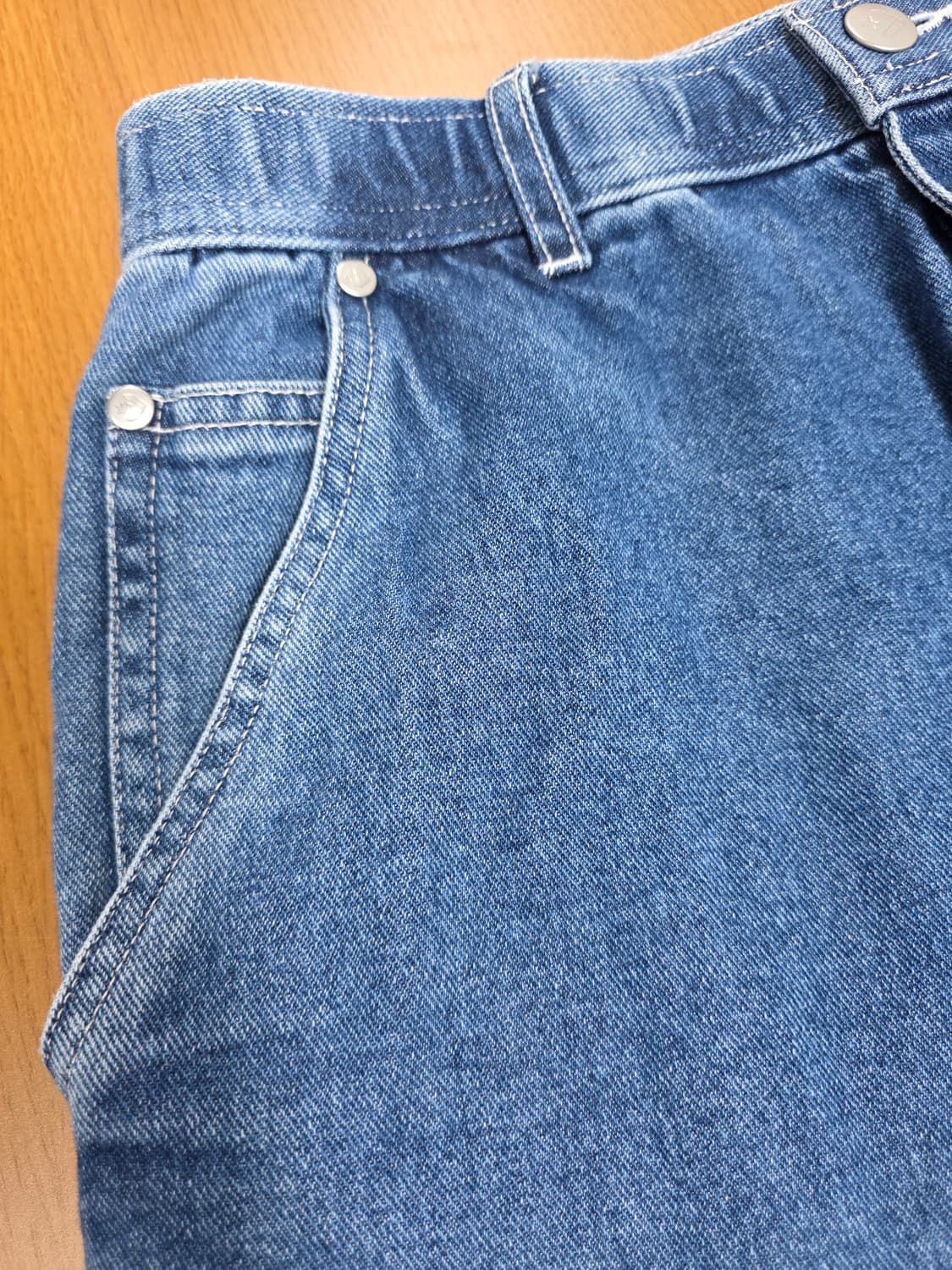 컨버스 배기핏 데님 팬츠 청바지 S 상품이미지4