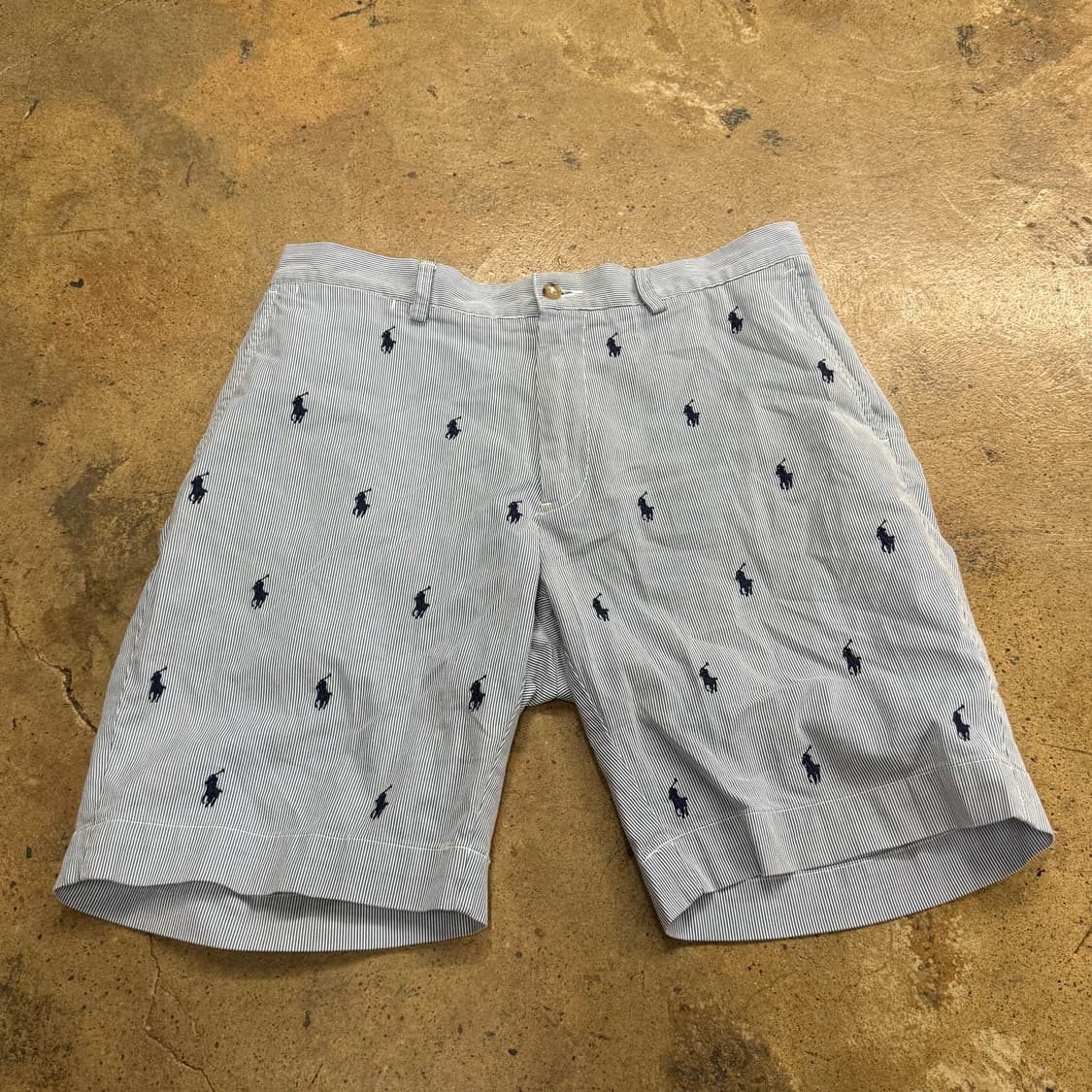 [정품/34] 폴로 랄프로렌 스트라이프 반바지 b18 상품이미지2