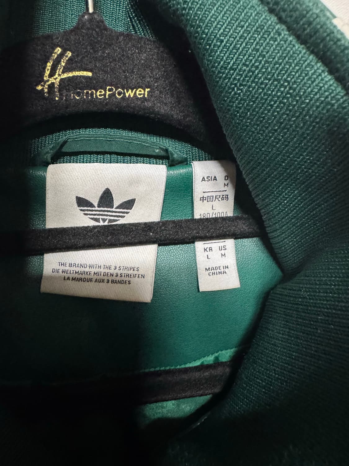 L 아이다스 포우 레더 루즈 파이어버드 트랙 자켓 상품이미지7