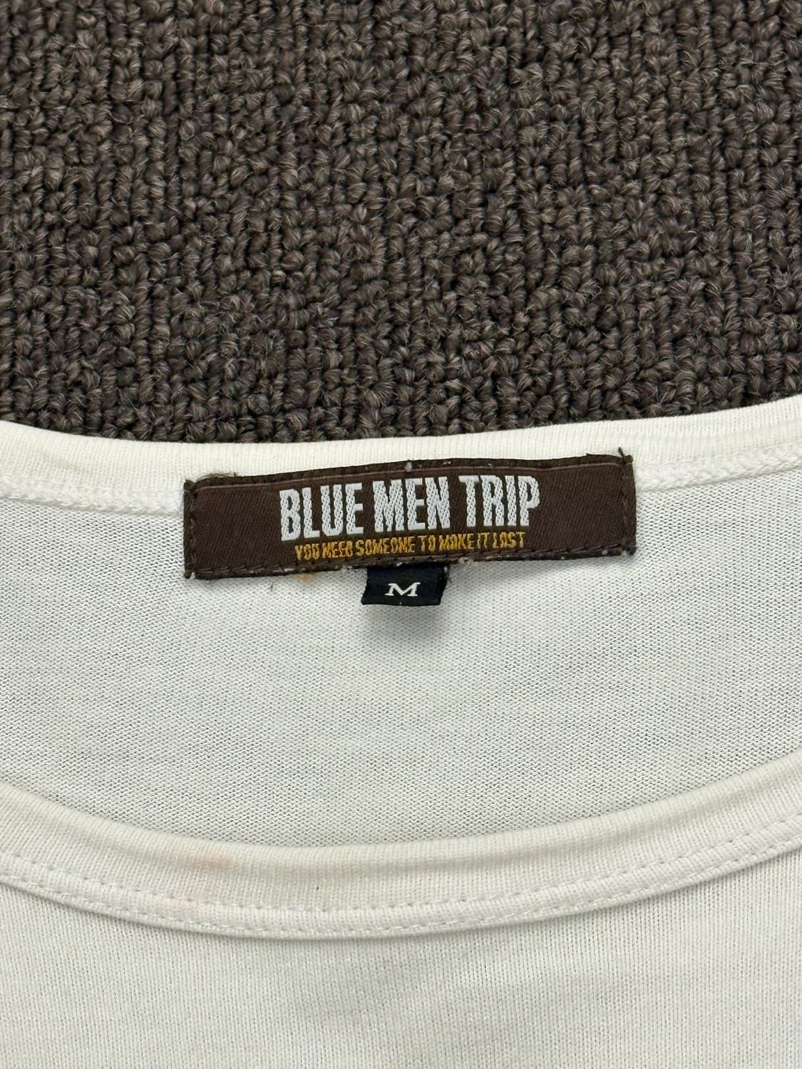 M)Japanese vintage 여성 프린팅 화이트 롱슬리브 상품이미지5