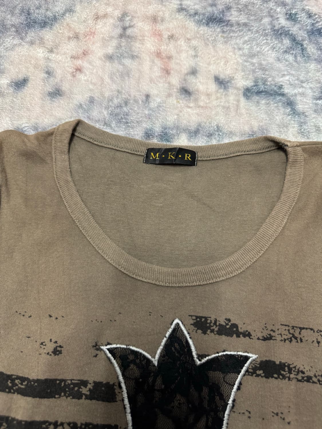 Mkr 00s rare gothic cross top 상품이미지8
