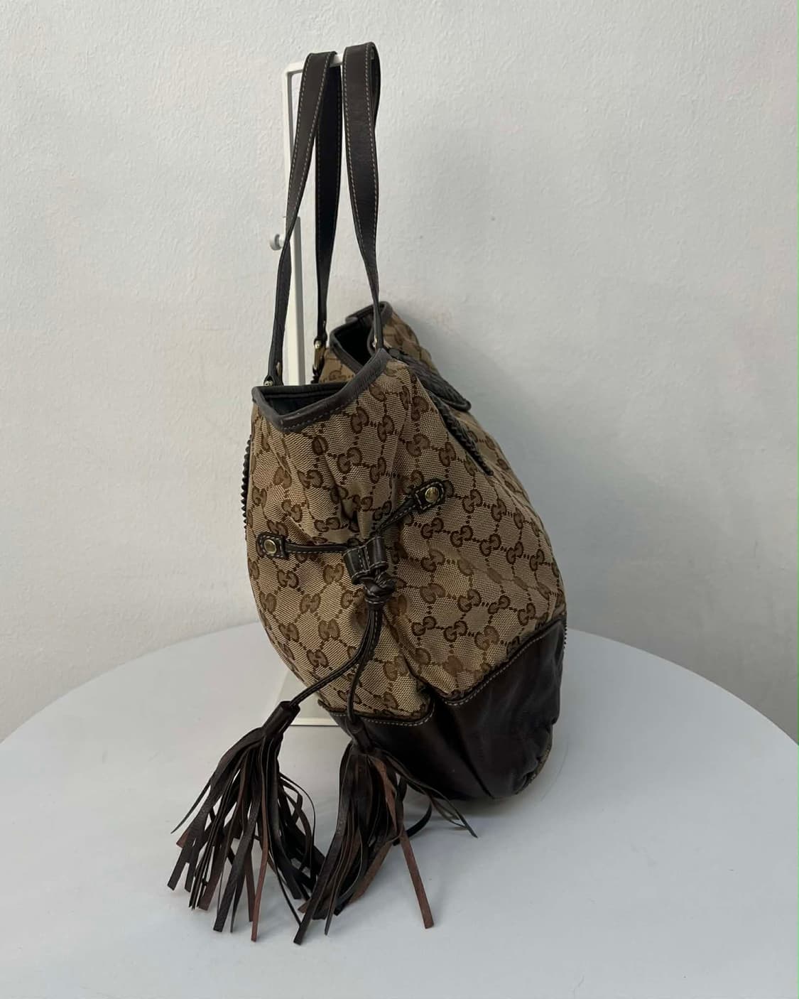 구찌 GG캔버스 하트 빅 쇼퍼백 숄더 토트백 상품이미지3