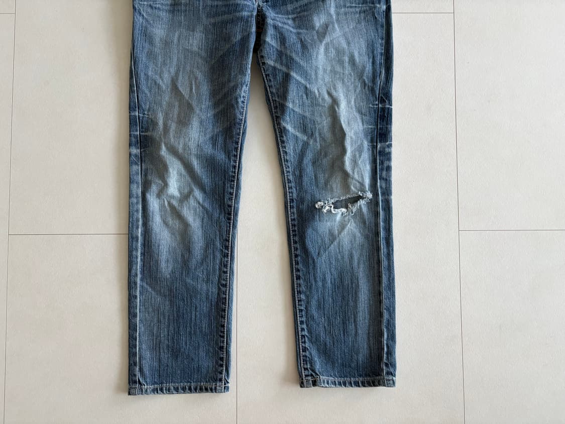 edwin) vintage wash straight jeans 상품이미지7