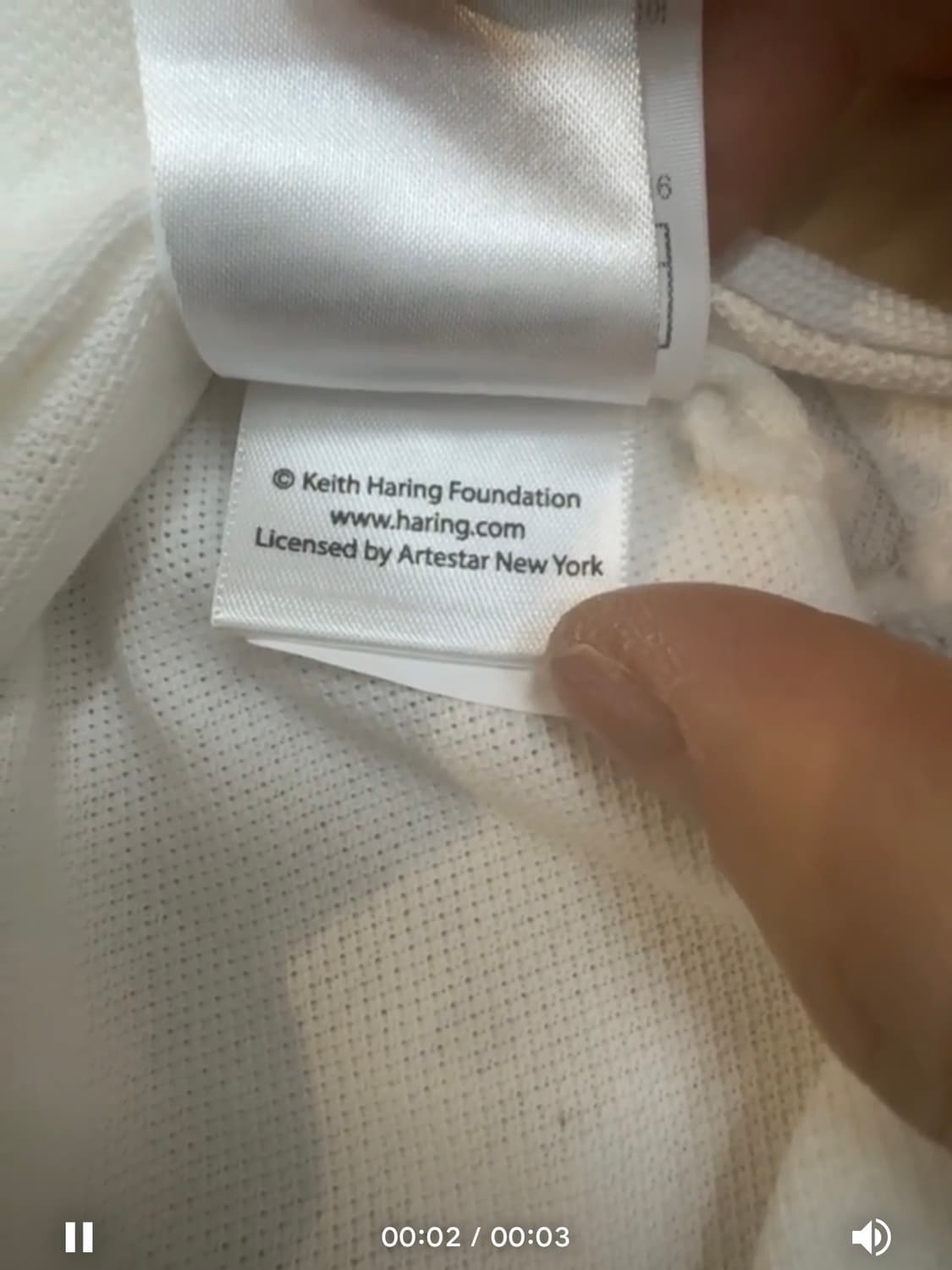 LACOSTE 라코스테 X 키스해링 그래픽 폴로 반팔 티셔츠 상품이미지5