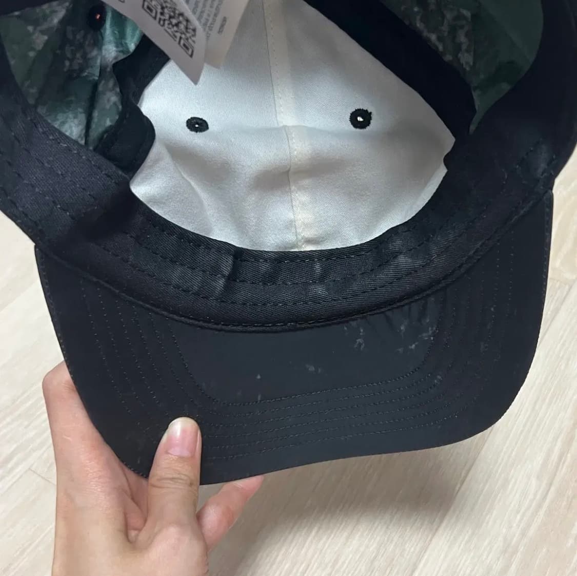 슈프림 x 스톤아일랜드 페인티드 볼캡 상품이미지3