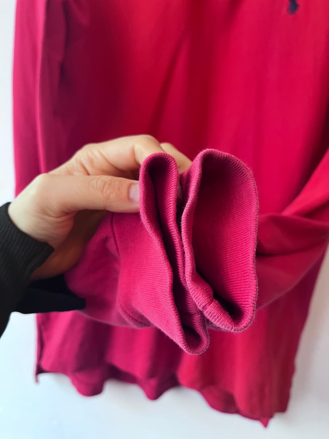 폴로바이랄프로렌 남성 긴팔카라PK티셔츠 M사이즈 상품이미지4