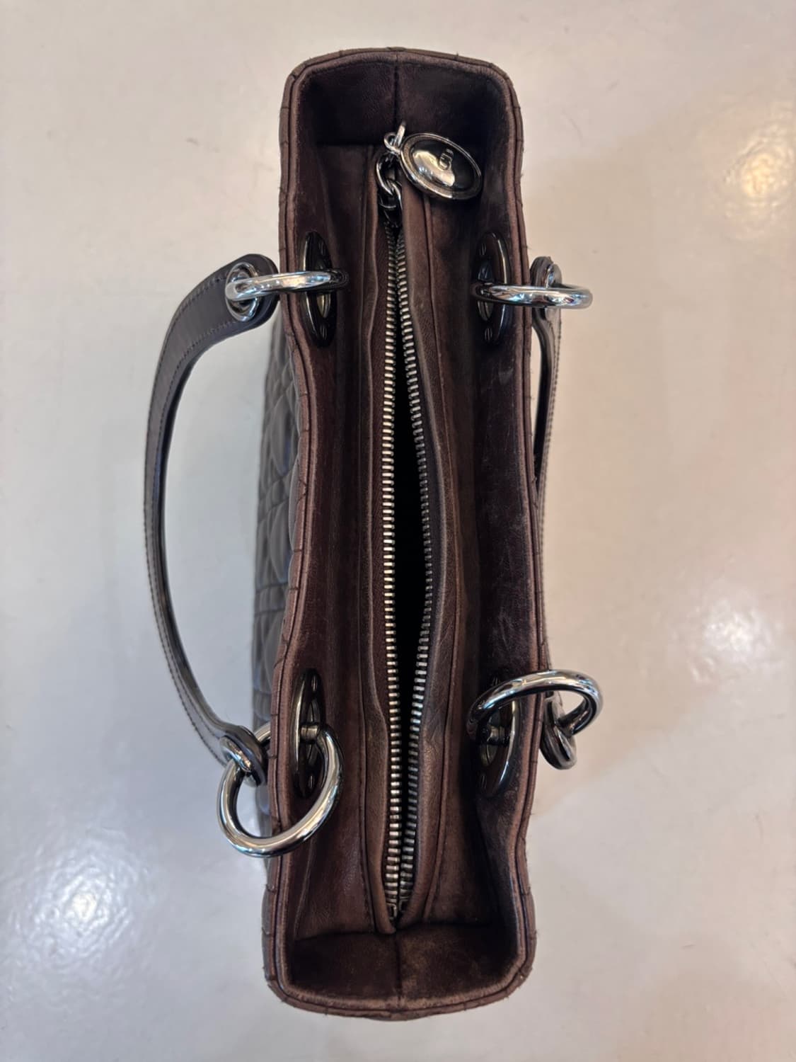 Vintage Christian Dior Leather Bag 상품이미지8