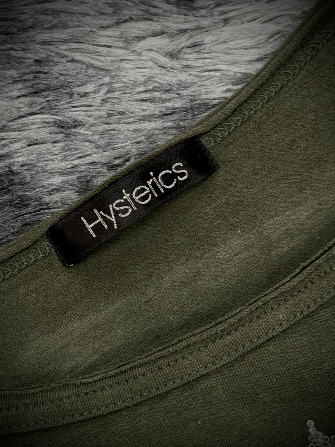 Hysteric Glamour 90‘s 소매 절개 스컬 프린팅 롱슬리브 상품이미지9