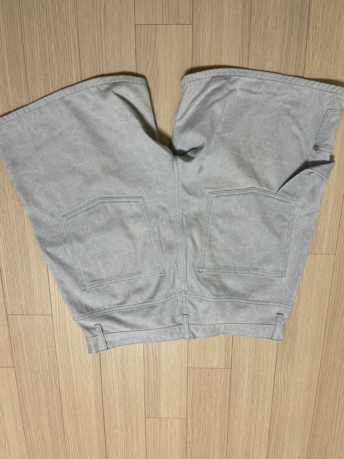taille 데님 숏츠 상품이미지4