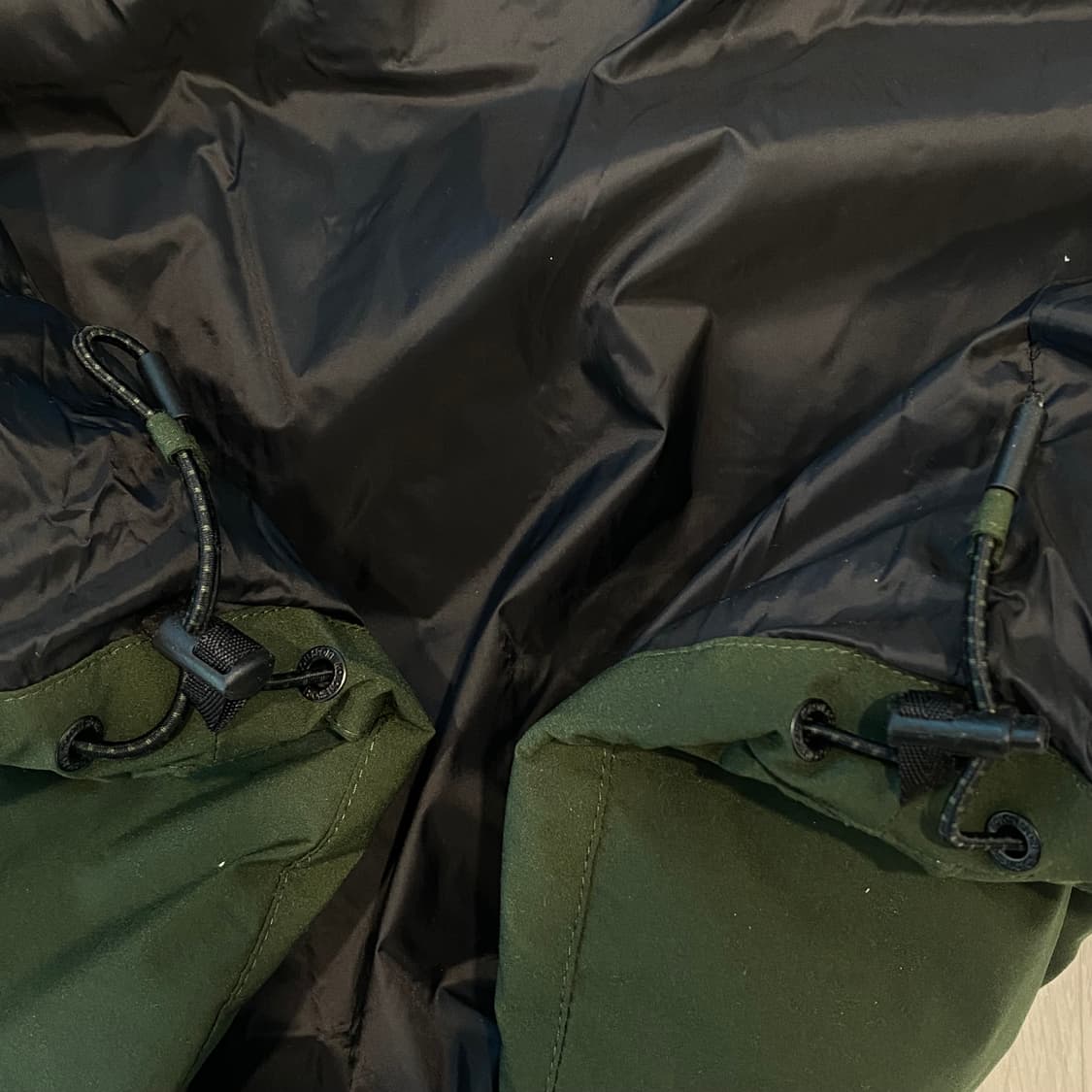 코오롱 헤스티아 구스 다운 패딩 베스트 100 카키  상품이미지6