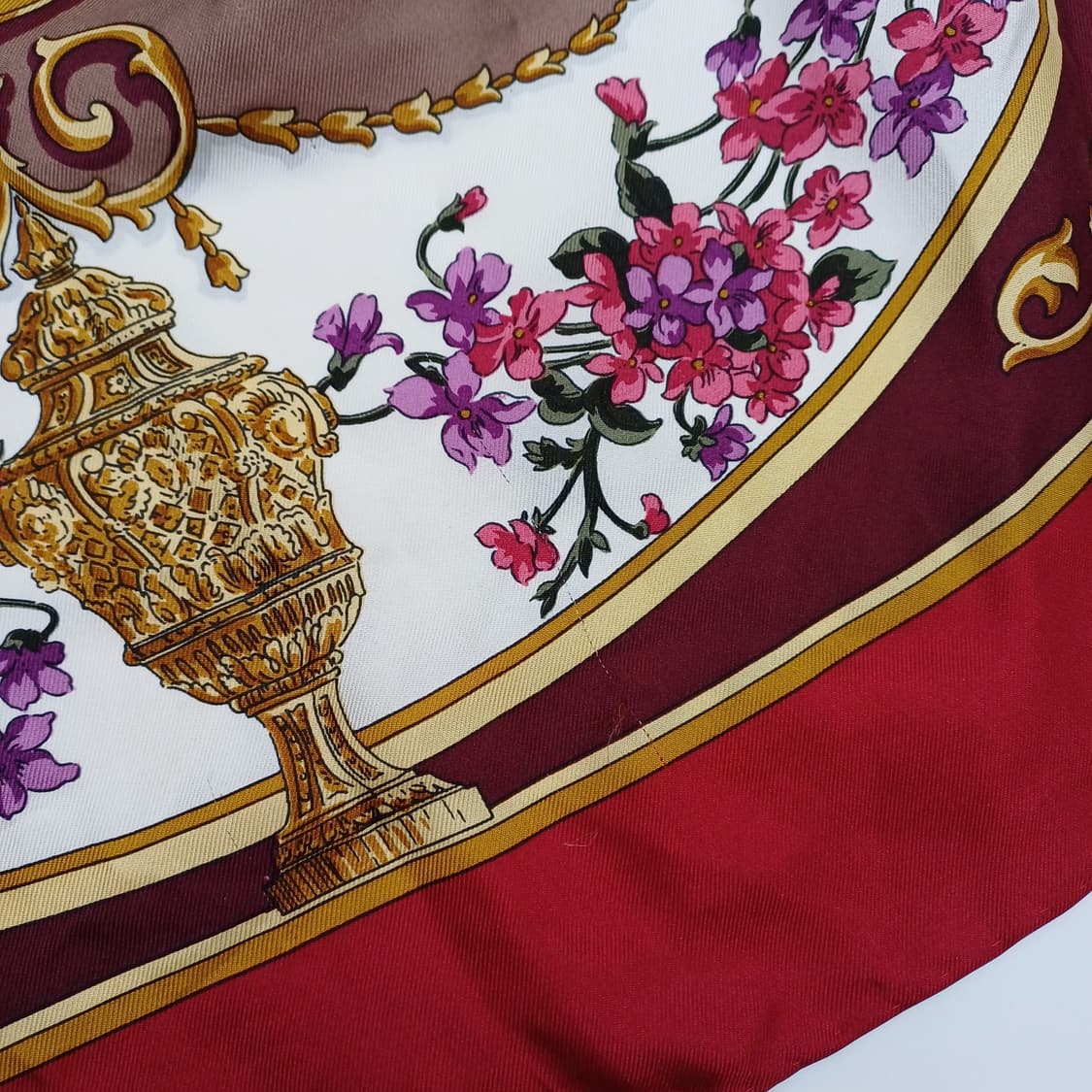 LANCEL 란셀 실크 스카프 (86cm) [BFS10751-68-04] 상품이미지5