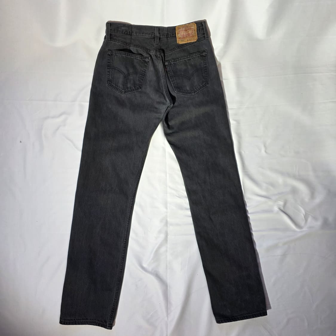 [W32L34]90s 리바이스 USA 501 블랙 데님팬츠 상품이미지6
