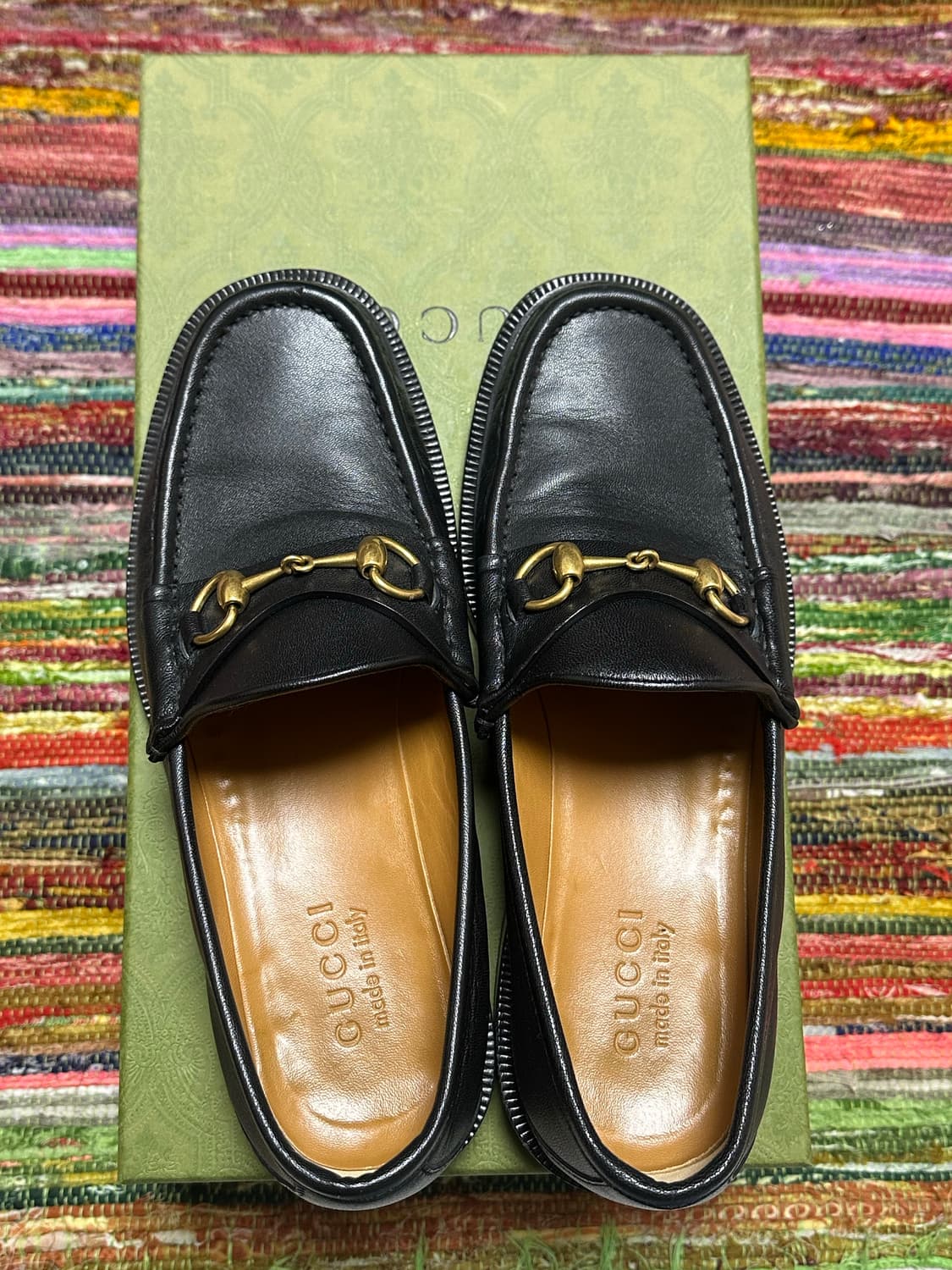 구찌 1953 홀스빗 로퍼 6.5(260) 블랙 상품이미지4