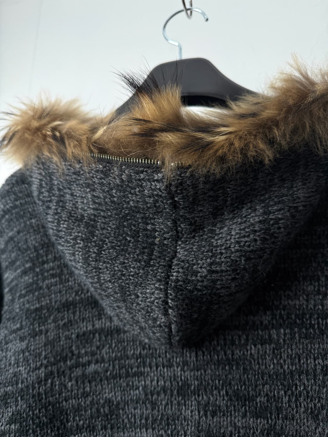 PPFM 투웨이 후드 니트 집업 상품이미지7