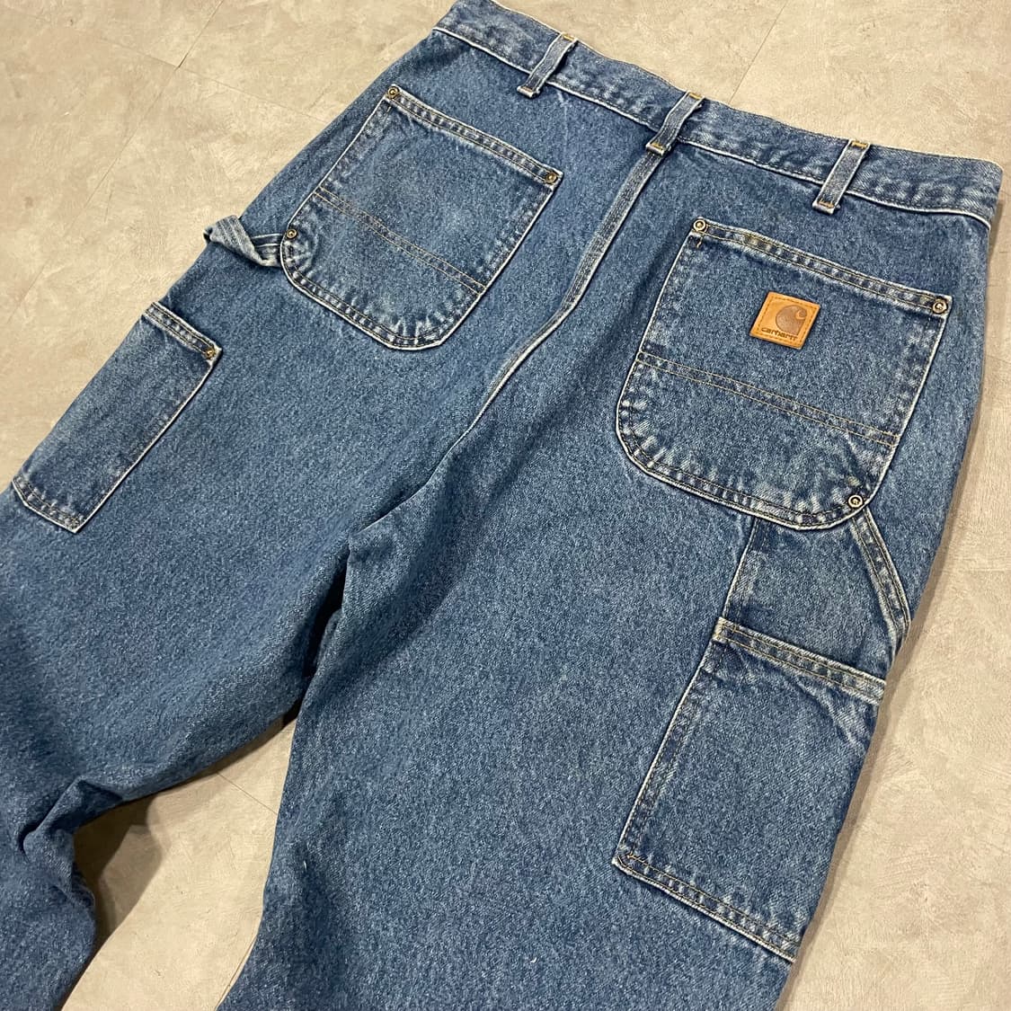 칼하트 데님 더블니 팬츠 (34“) 상품이미지4