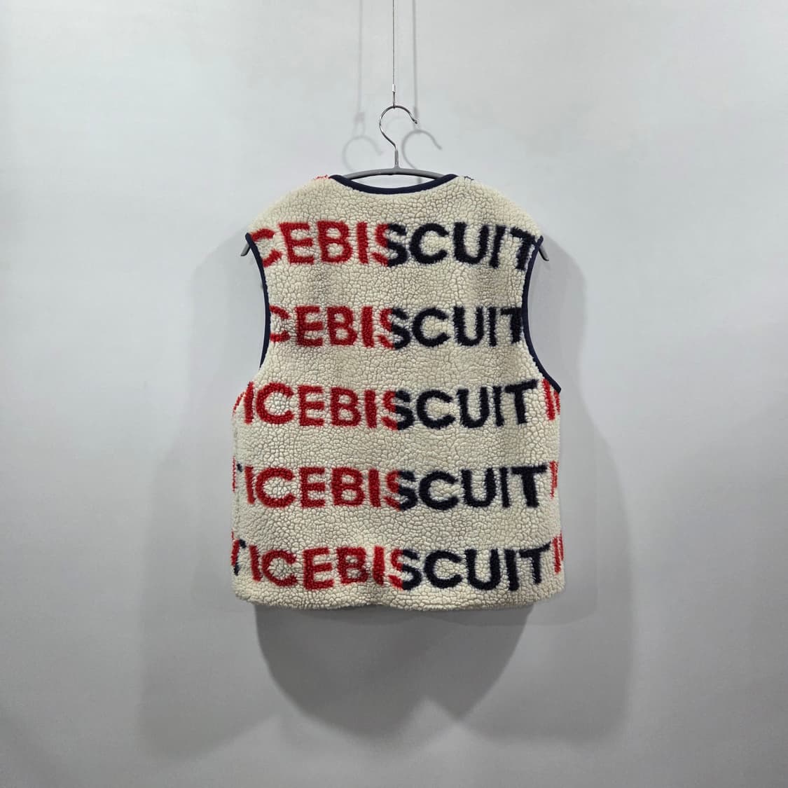 아이스비스킷 양털 플리스 집업 베스트 155 상품이미지5