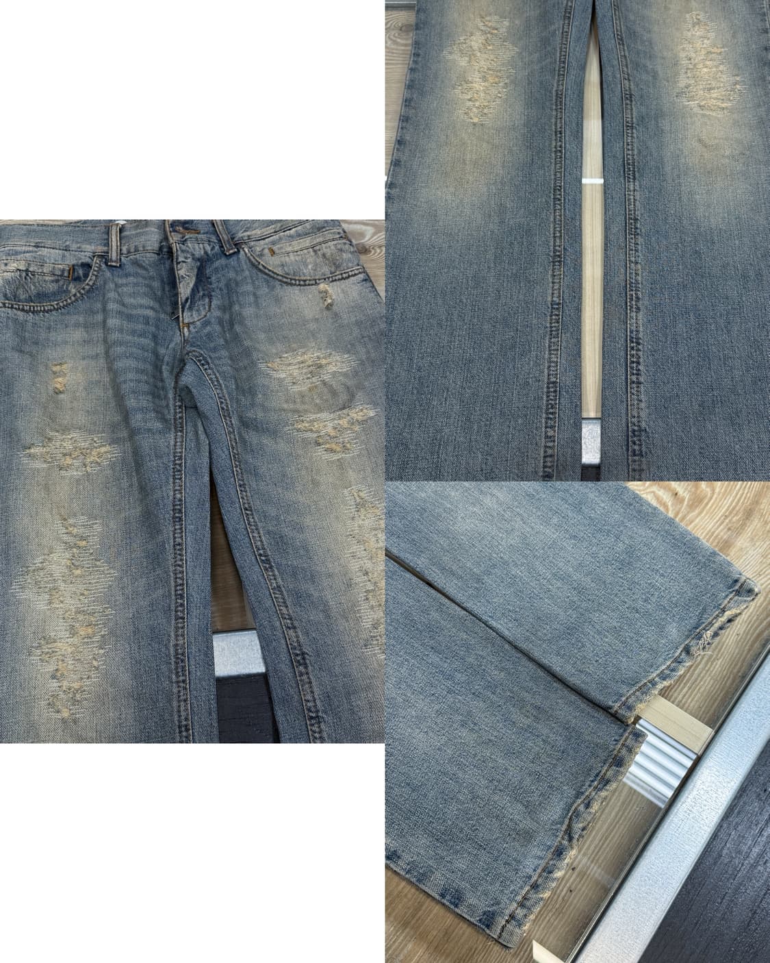 돌체앤가바나 데미지드 데님 팬츠 상품이미지9