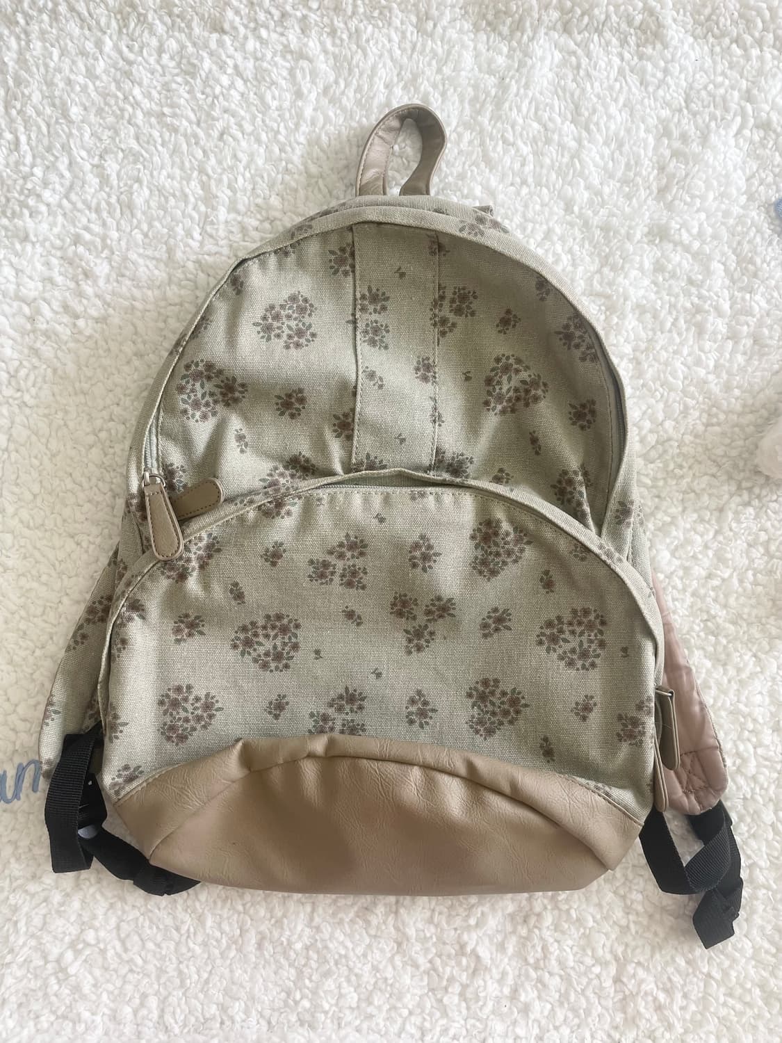 모리걸 빈티지 잔꽃 백팩 🍀🌸🌿 상품이미지1