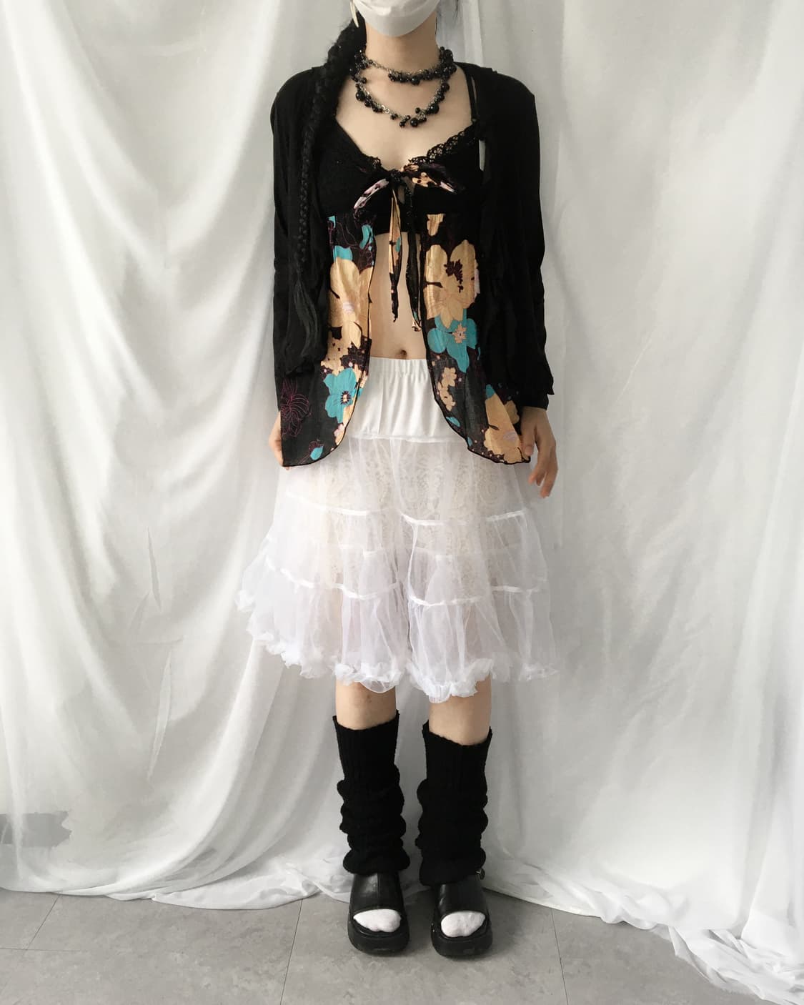 Ruffle point one button cardigan 상품이미지6