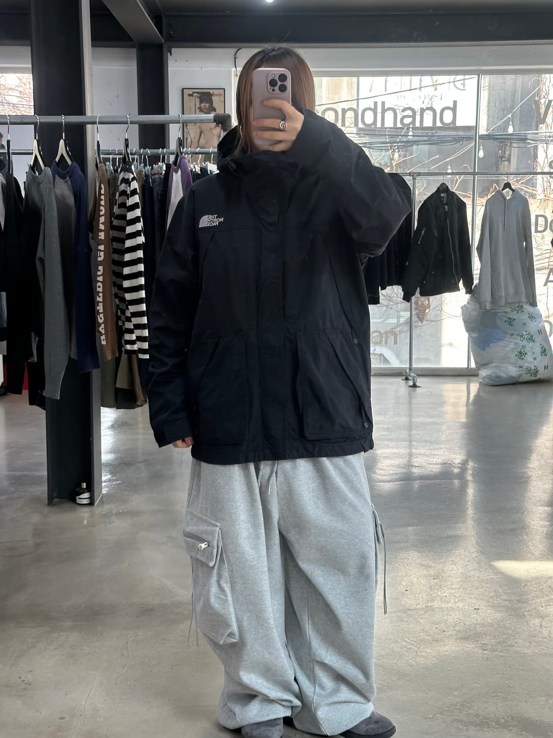 노스페이스 00s 투웨이 포켓 윈드브레이커 자켓 상품이미지2