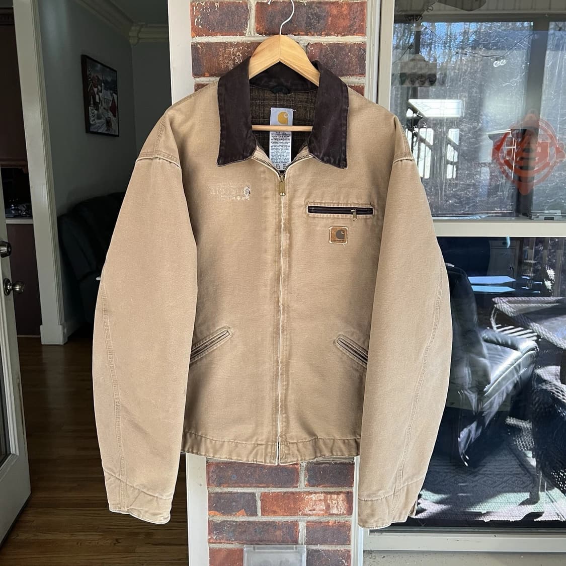칼하트 J97 빈티지 디트로이트 자켓 카멜 상품이미지1