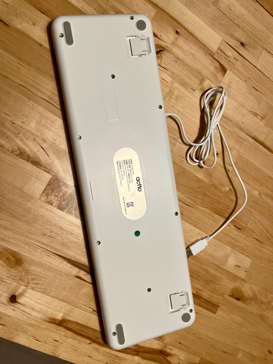 🖥️ actto KBD-47 레트로  감성 유선 키보드 판매합니다 상품이미지9