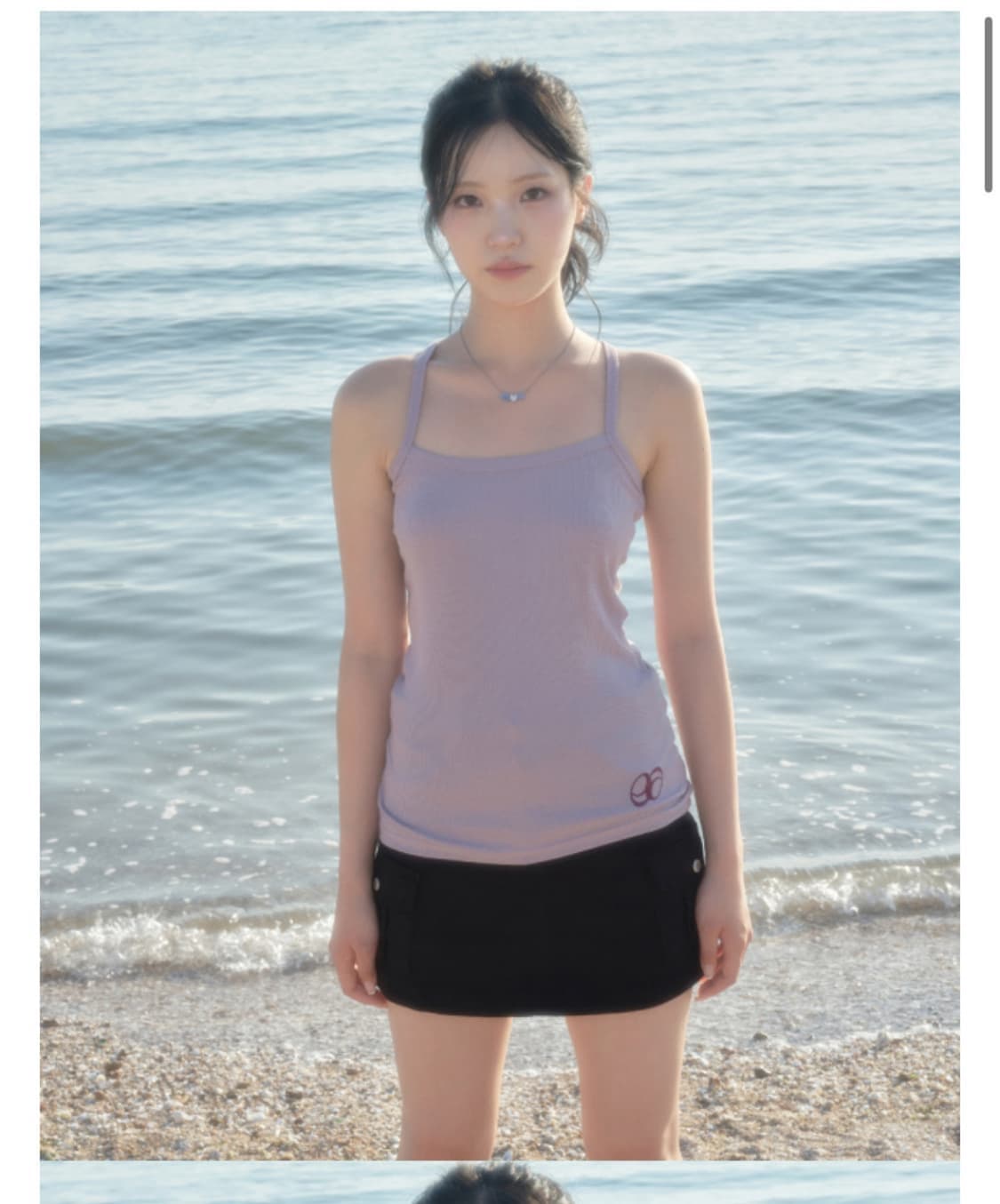 애즈온 tilda sleeveless 보라색 상품이미지2