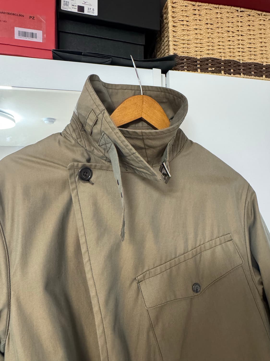 이스트로그 밀리터리 트렌치 코트 상품이미지5