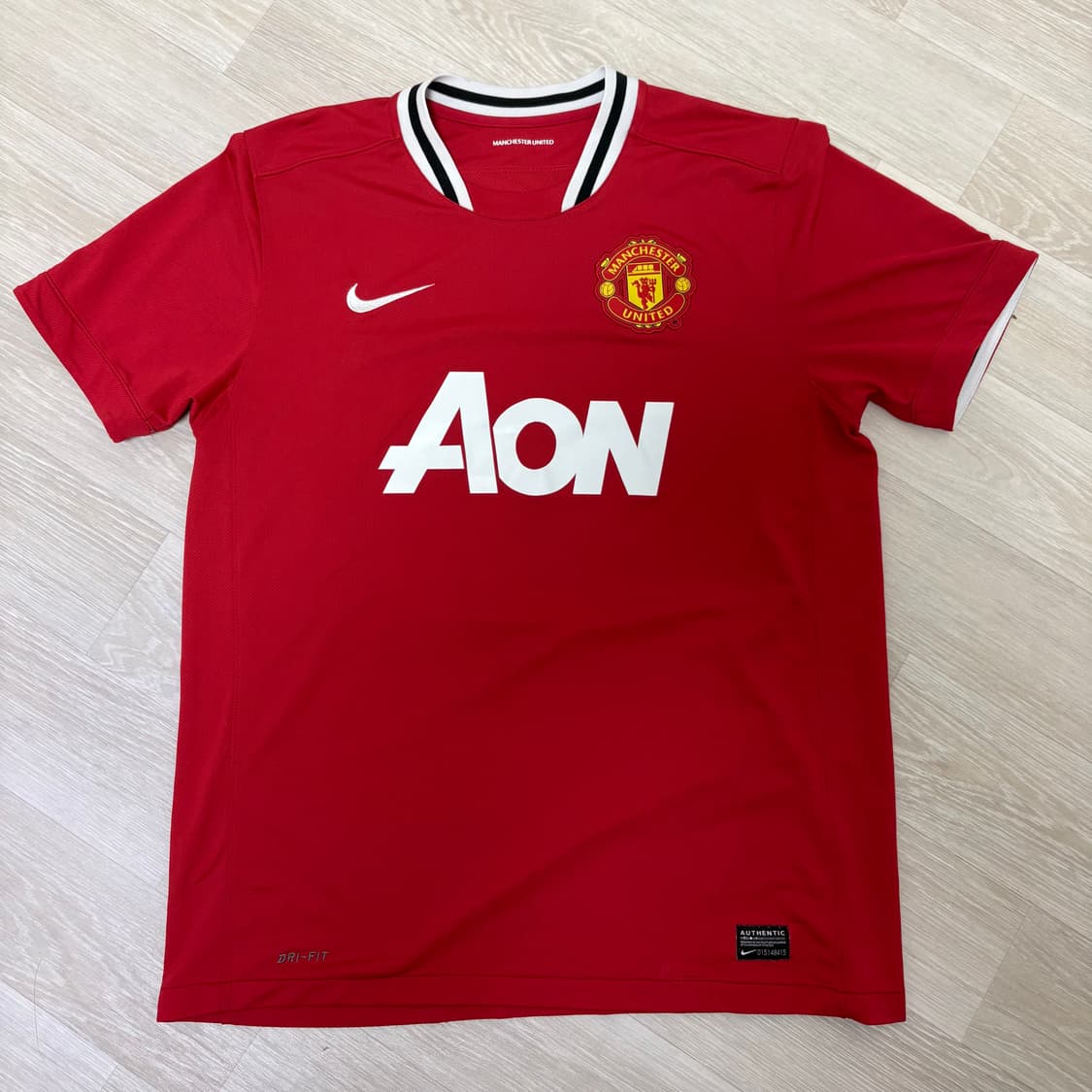 11-12 맨유 홈 박지성 상품이미지1