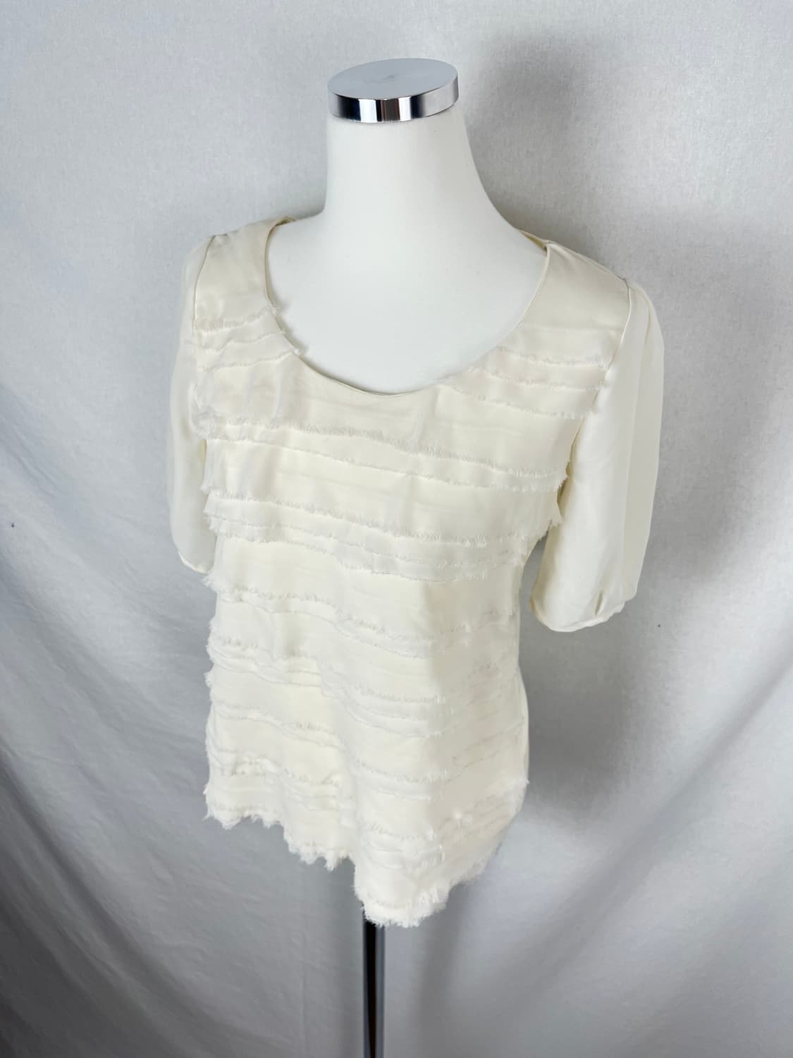 INED 러플 블라우스  상품이미지1