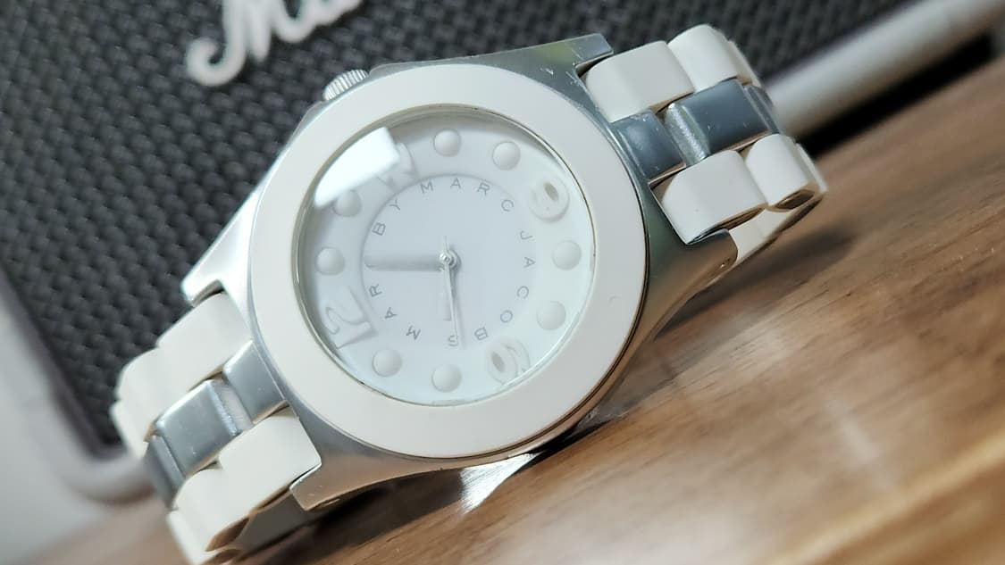 # Marc Jacobs 마크제이콥스 화이트 다이얼 명품시계 급처 상품이미지8