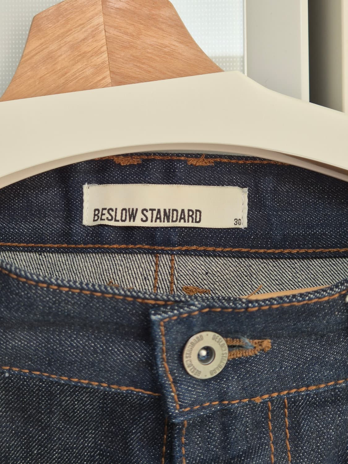 비슬로우 WIDE SELVAGE DENIM INDIGO 30사이즈 상품이미지4