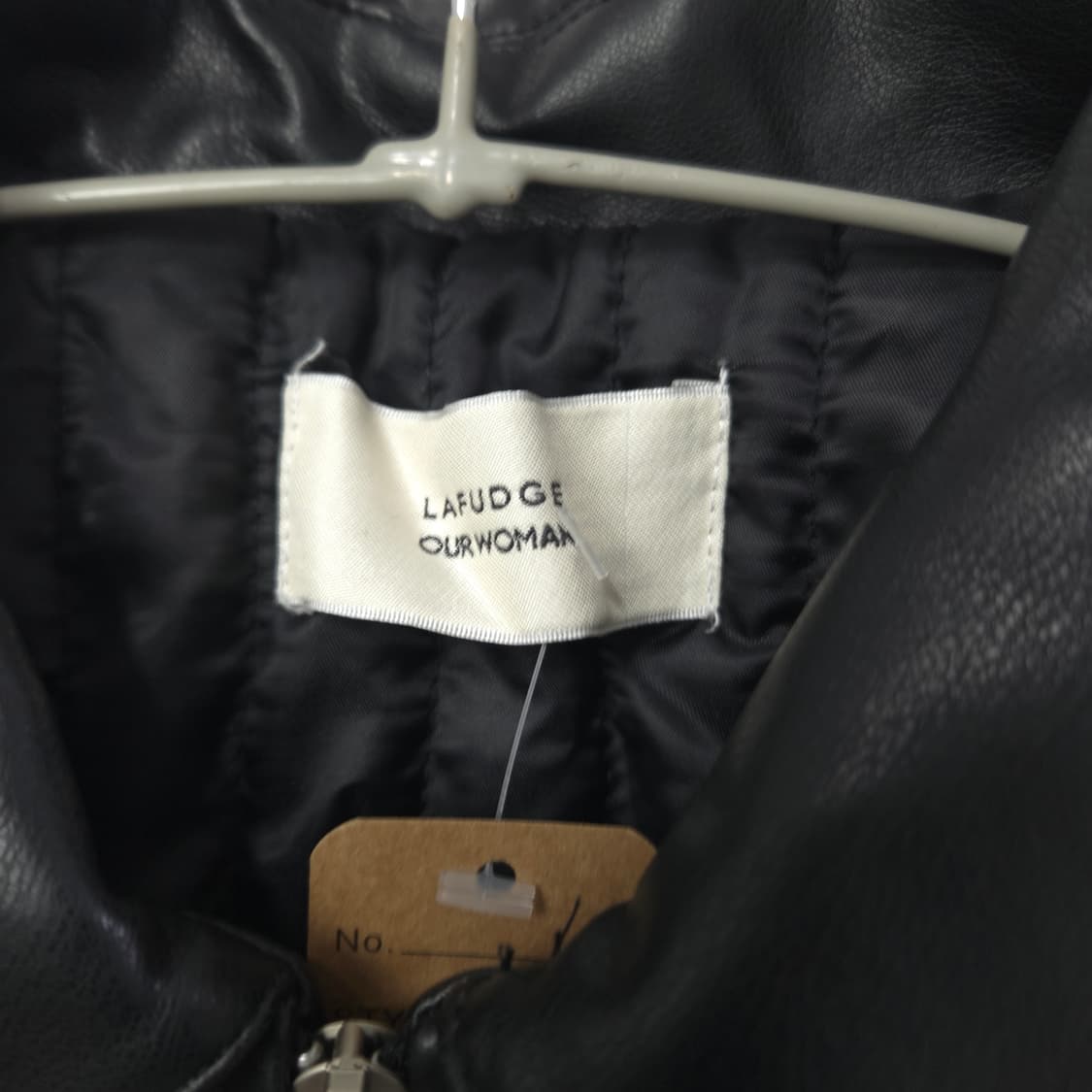 라퍼지스토어 에코 레더 크롭 자켓 S 상품이미지2