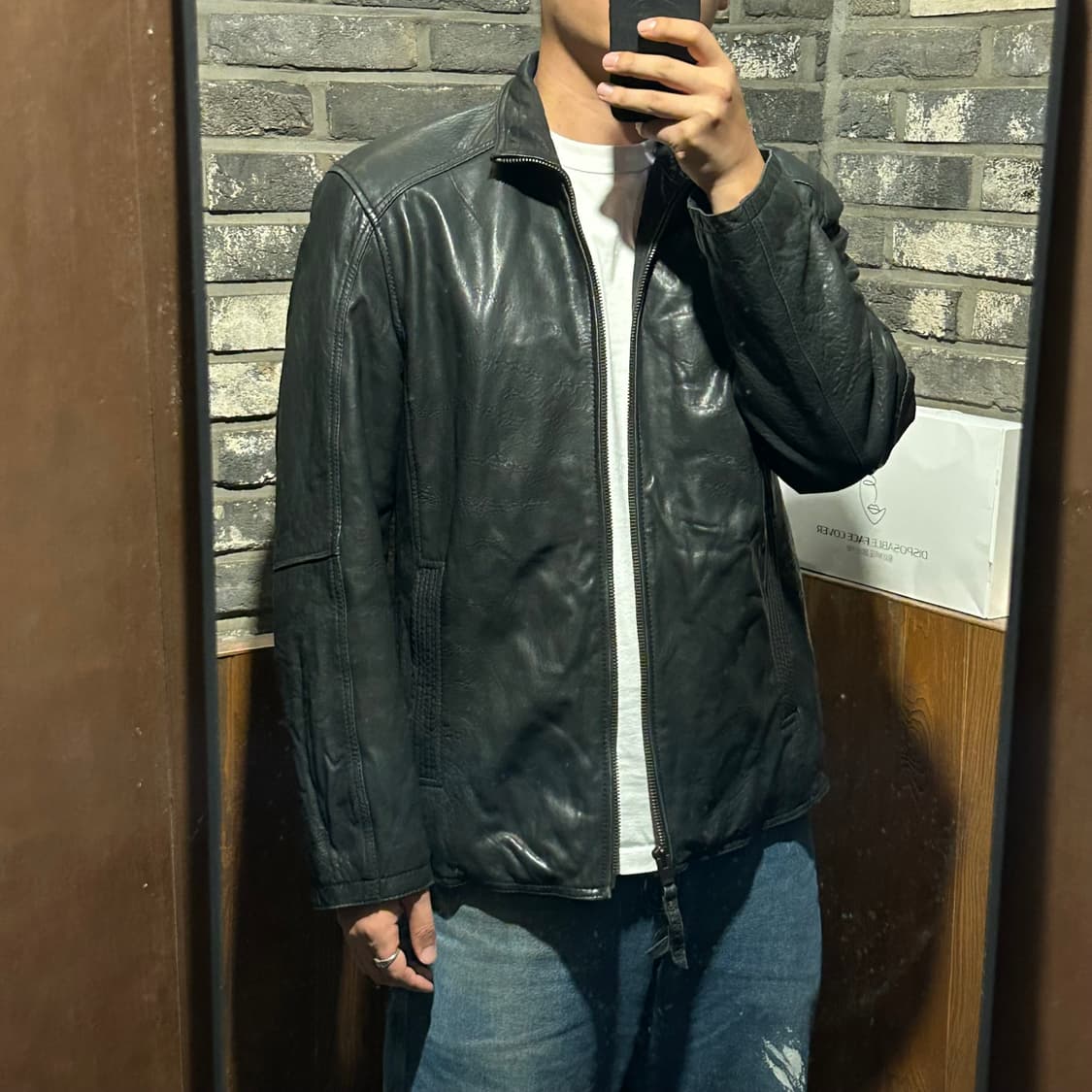 M) 마크 뉴욕 앤드류 마크 양가죽 리얼레더 자켓 상품이미지8