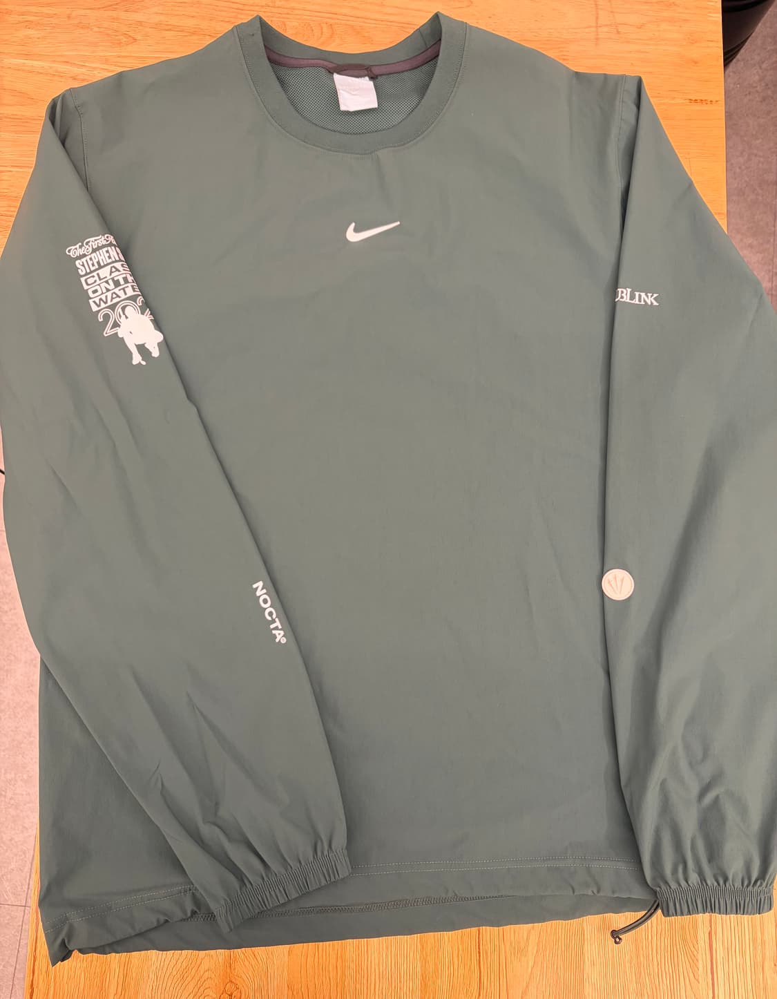 [XL]  나이키 녹타 롱슬리브 풀오버 그린 상품이미지1