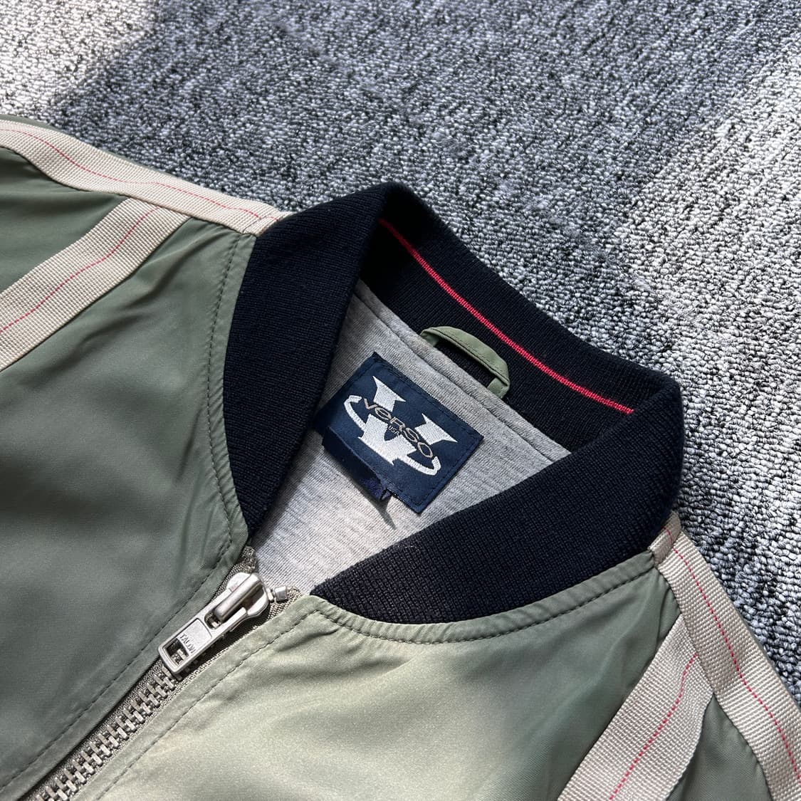 Verso 빈티지 카키 MA-1 자켓  상품이미지4