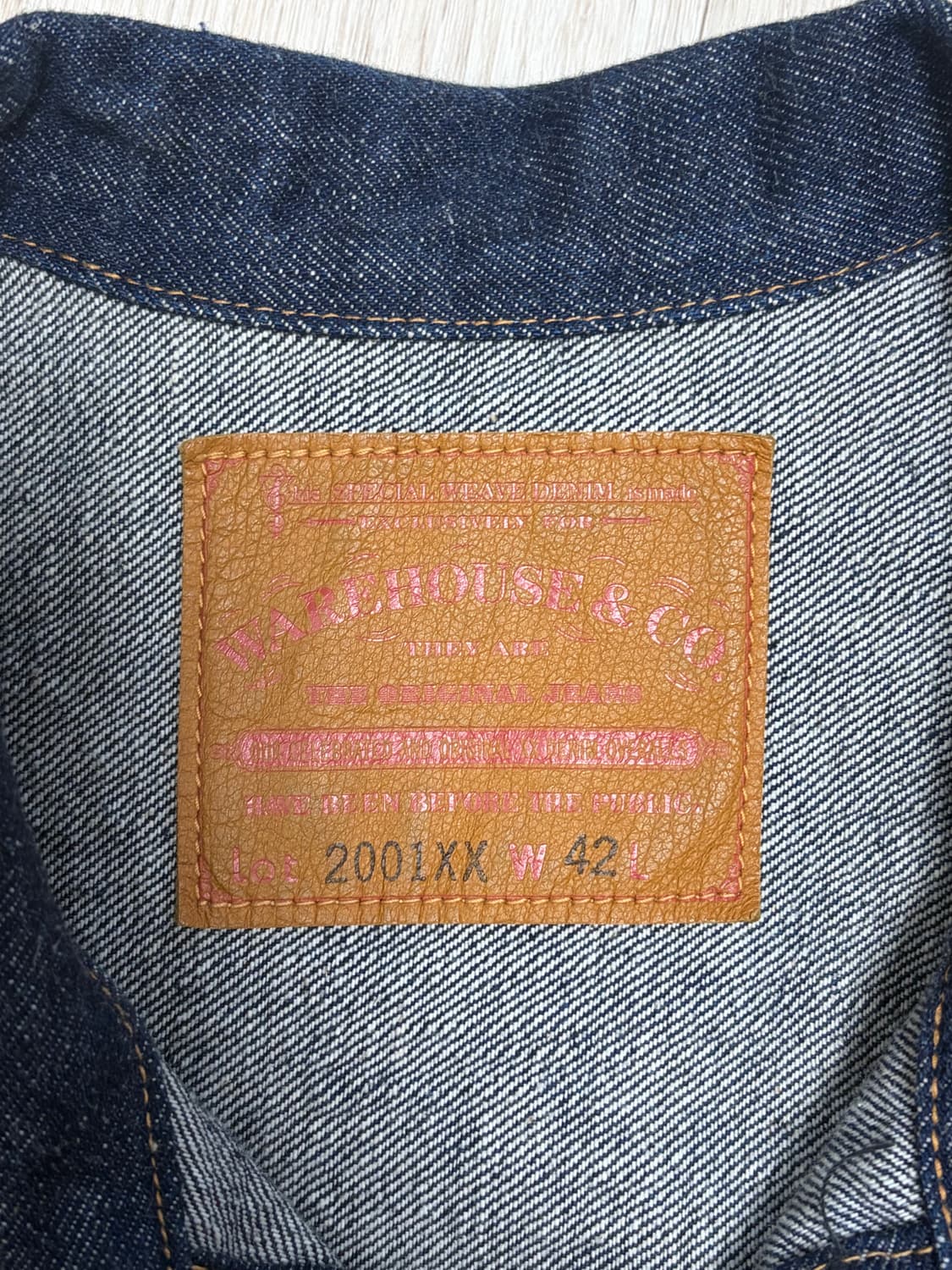 warehouse & co 2001XX 상품이미지3