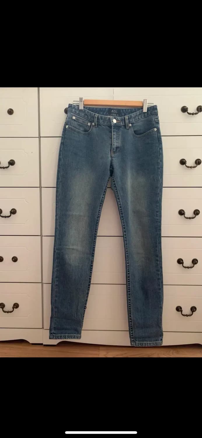 아페쎄 APC 로우라이즈 데님팬츠 청바지 Moulant 상품이미지3