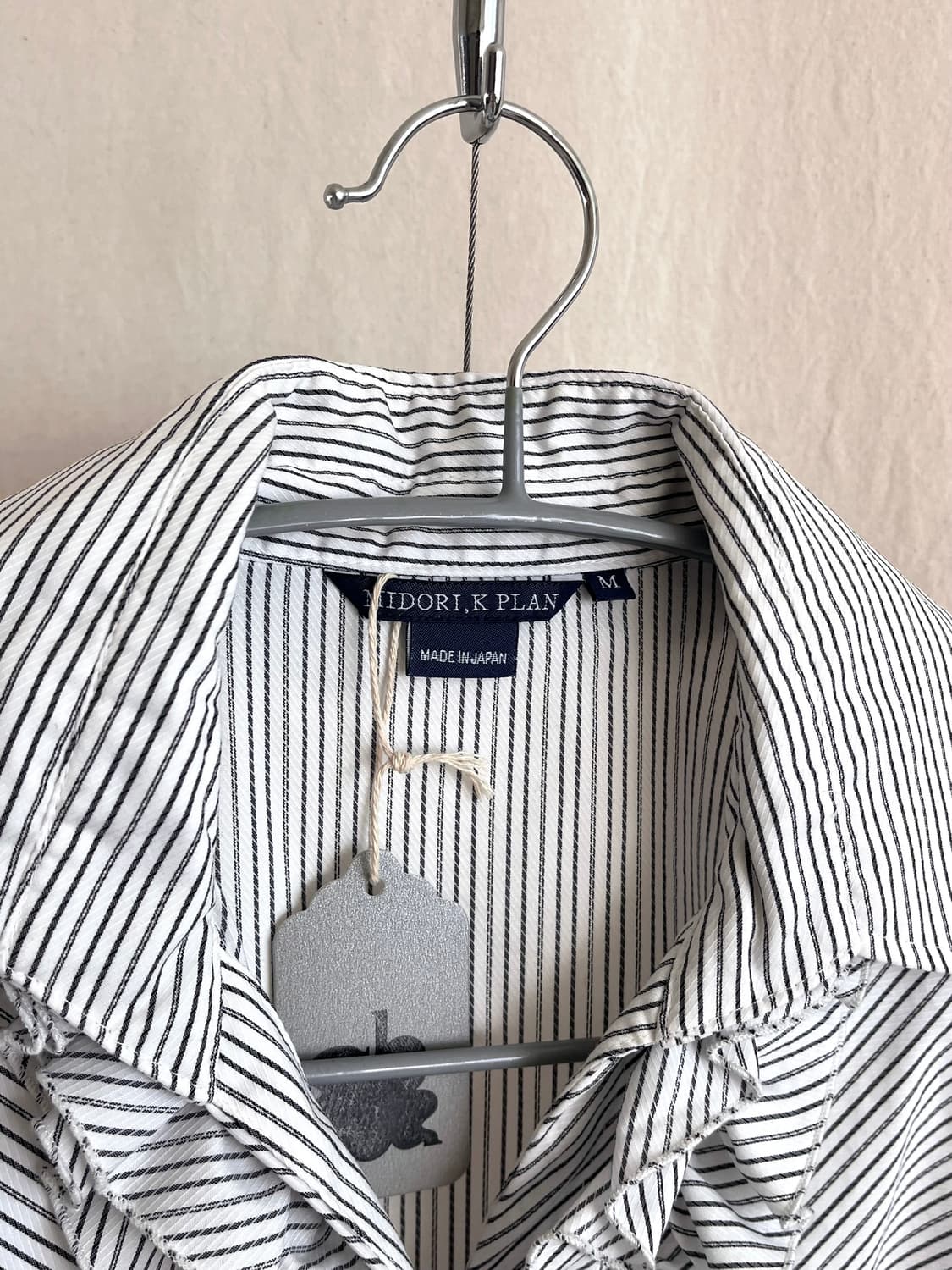 Midori K Plan Stripe Blouse 상품이미지3