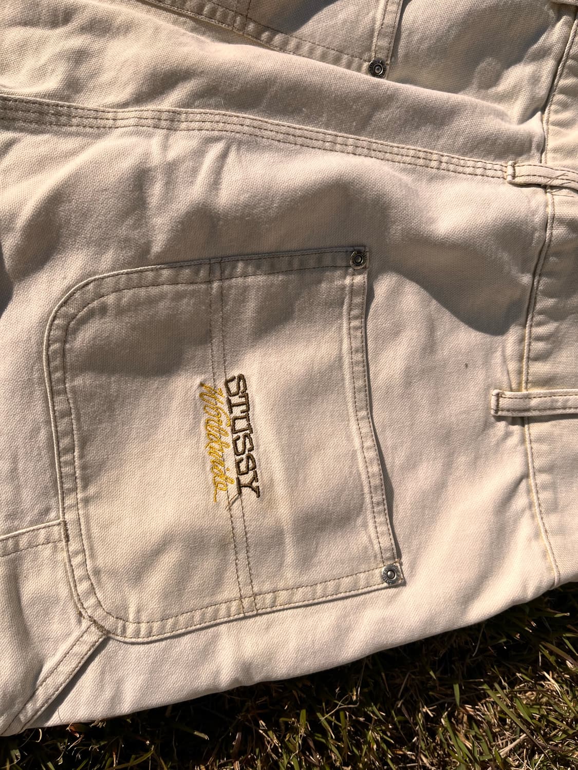 90s 스투시 카펜터 팬츠 상품이미지4