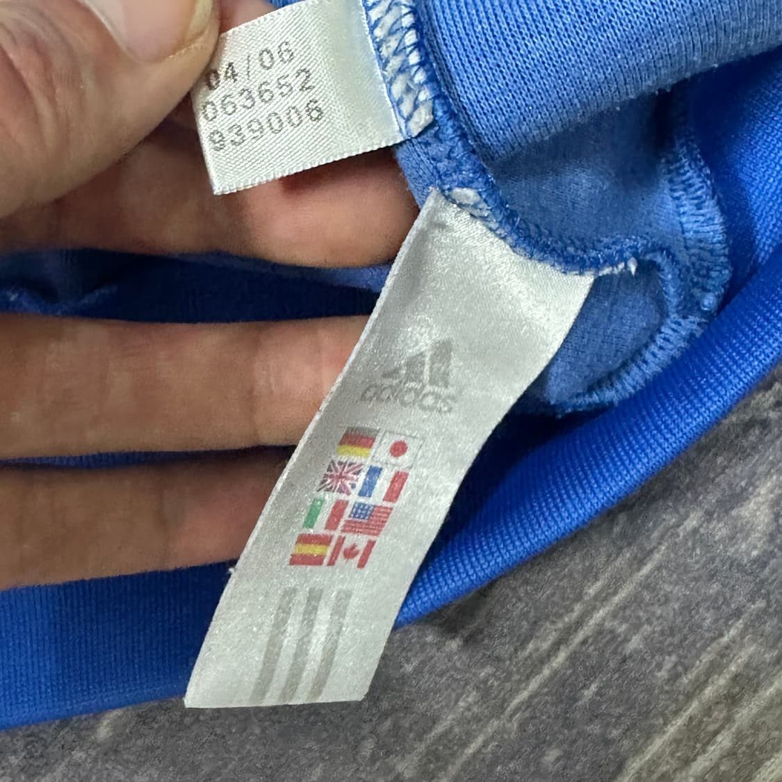 아디다스2006 독일월드컵 hellas 트랙탑 상품이미지5