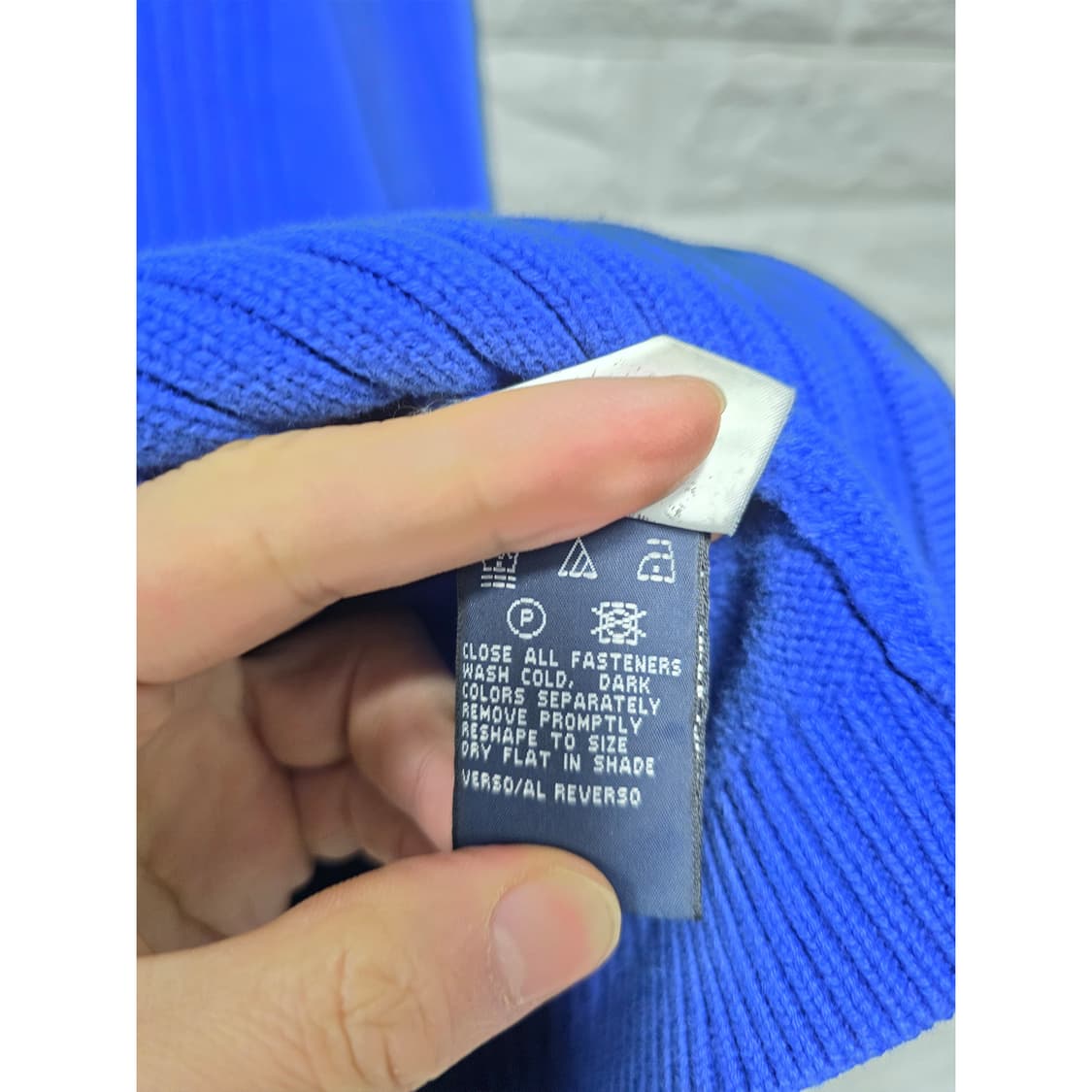 택포_ 타미힐피거 남성 니트 집업 XL 상품이미지3