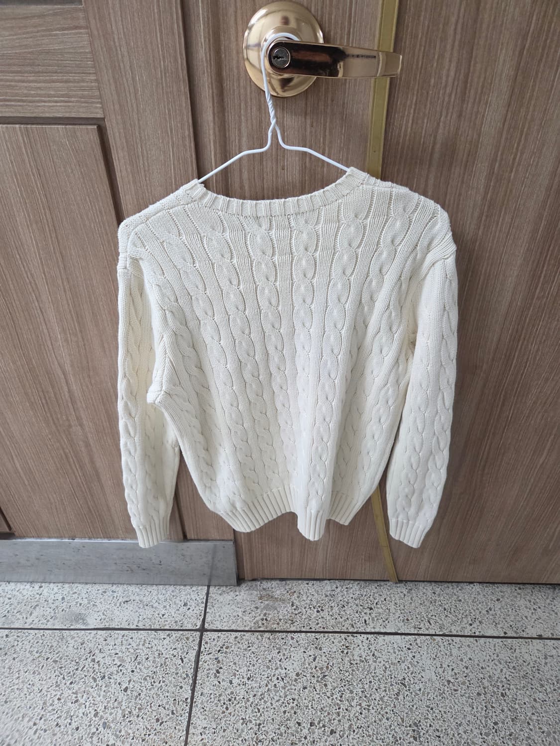 폴로 하트 꽈배기 니트 xs 상품이미지2