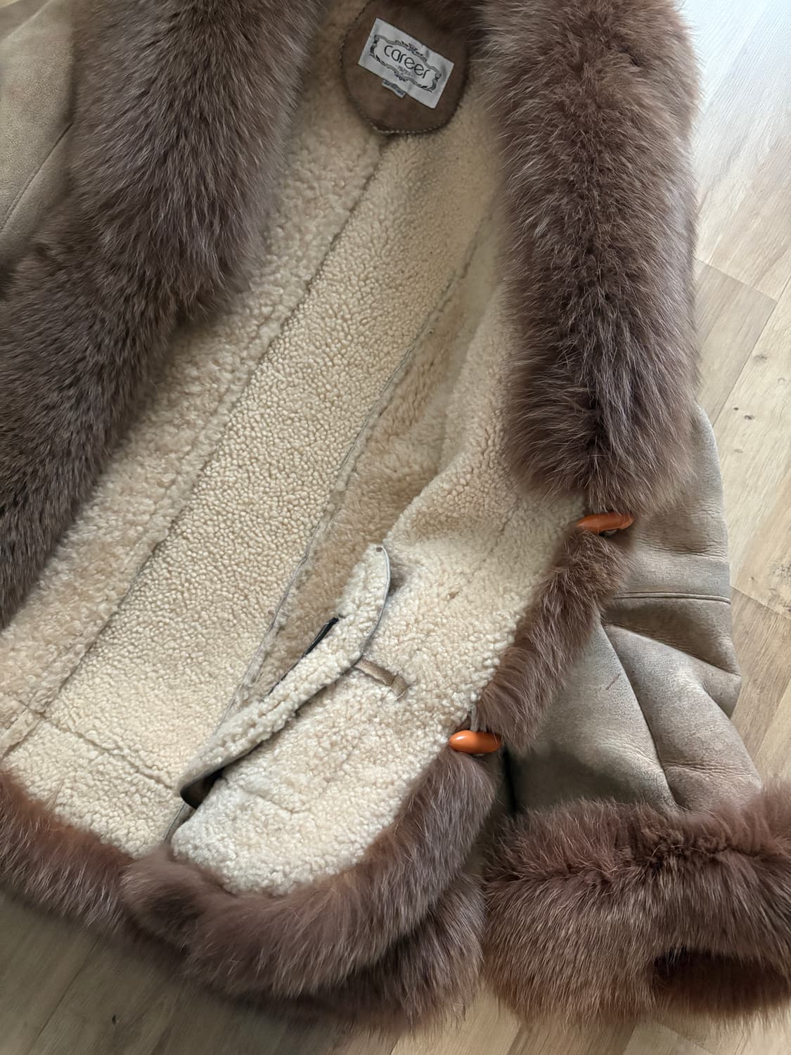 양털 리얼 무스탕 폭스 퍼자켓 상품이미지6