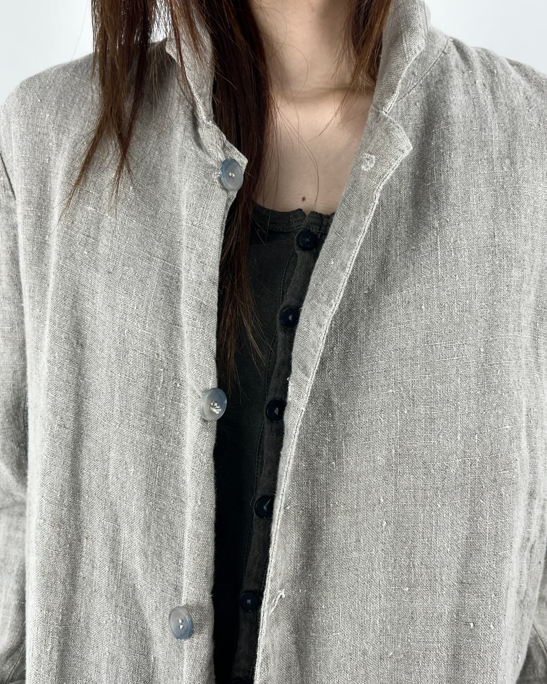 POEME BOHEMIEN 19SS LINEN LONG COAT 상품이미지3